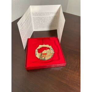 THE PORTLAND ORNAMENT 2008 Oregon Museum Of Science and Industry 24K gold plate